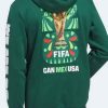 Buy FIFA World Cup Mexico 2026 Can Mex USA Green Hoodie