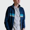Buy Mitchell Robertson Half Man Young Niall Blue Track Jacket