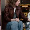 Shop Hacks S05 Hannah Einbinder Leather Jacket