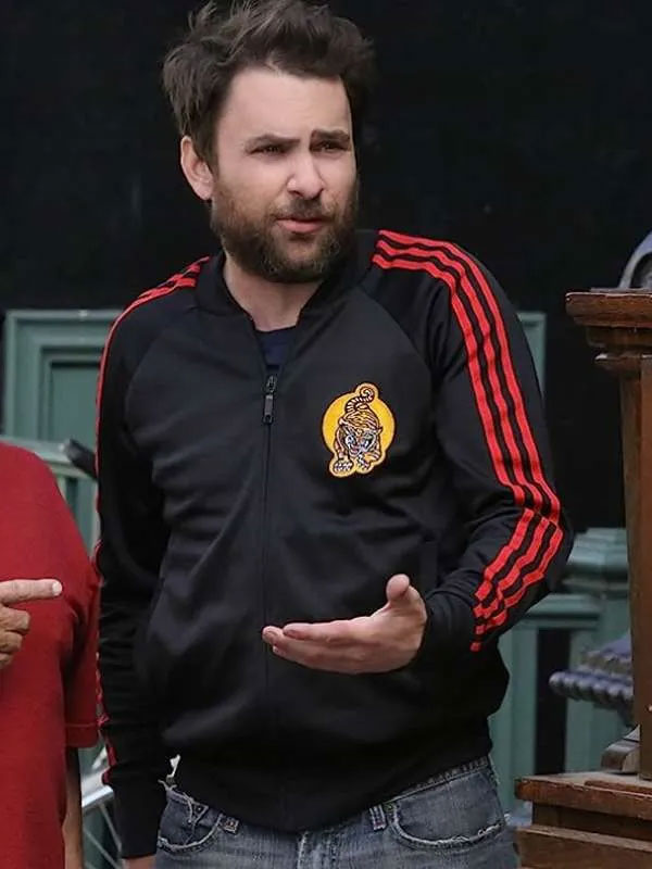 Buy Charlie Kelly Black Bomber Adidas Jacket
