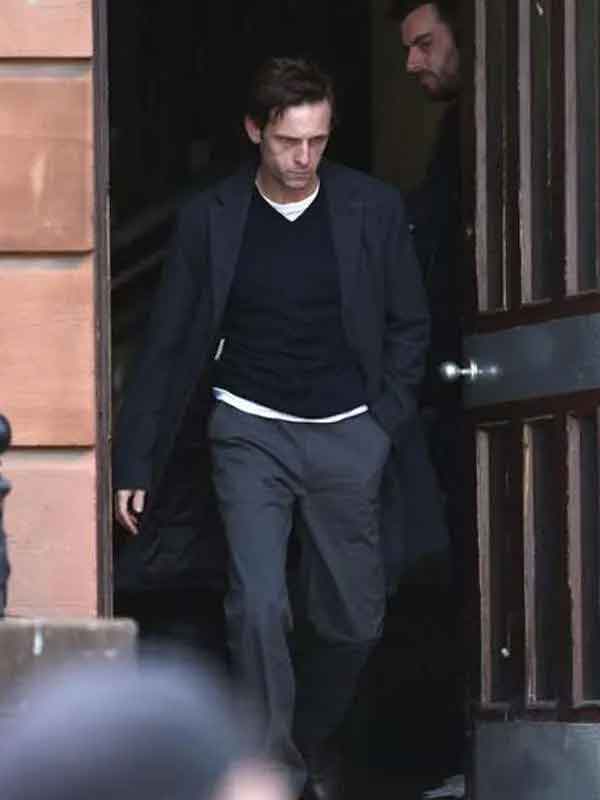 Shop Half Man Jamie Bell Black Coat
