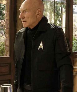 Buy Patrick Stewart Star Trek Picard Season 02 Black Cotton Jacket