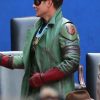 Shop Jensen Ackles Vought Rising 2027 Soldier Boy Green Leather Vest Coat