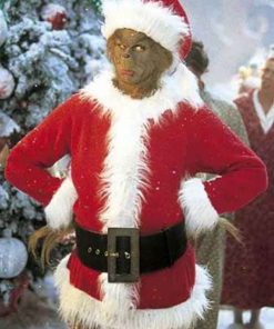 Buy Jim Carrey How the Grinch Stole Christmas Red Costume