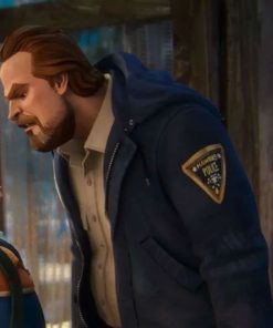 Shop Jim Hopper Stranger Things Tales from 85 Blue Jacket