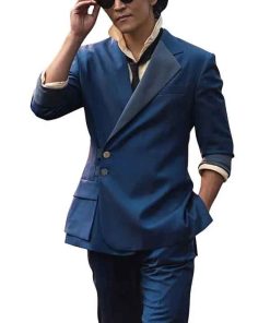 Shop Cowboy Bebop TV Series John Cho Blue Suit