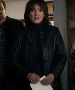 Buy Joyce Byers Stranger Things Winona Ryder Leather Coat