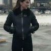 Buy Serinda Swan Reacher Karla Dixon Black Leather Jacket