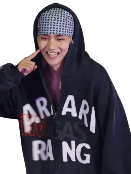 Buy Kim Tae-hyung BTS World Tour Zip Up Hoodie
