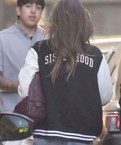 Shop LA 2026 Jessica Alba Varsity Jacket