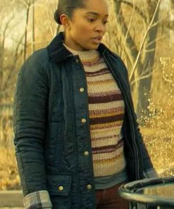 Buy Dominique Kohl Reacher Mariah Robinson Blue Quilted Jacket