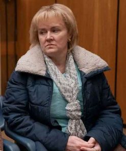 Shop Marianne McIvor Half Man Blue Jacket
