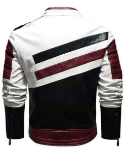 Shop Men’s Retro Leather Moto Jacket