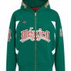 Buy FIFA World Cup 2026 Mexico Green Zip-Up Hoodie