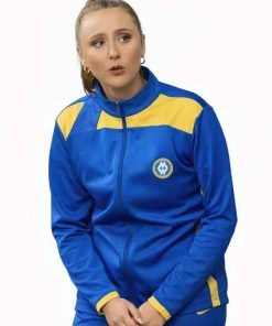 Shop Gemma Barraclough G’wed Mia-Louise Blue Track Jacket