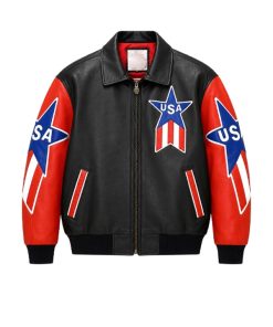 Michael Hoban USA Leather Jacket