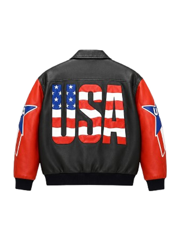 Buy Michael Hoban USA Leather Jacket
