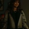 Buy Off Campus Allie Hayes Shearling Leather Jacket
