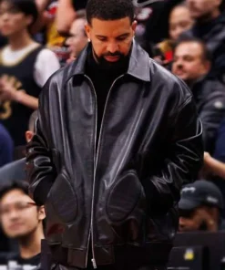 Buy NBA Game Drake Leatherv Jacket