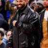Shop NBA Game 2025 Drake Leather Jacket