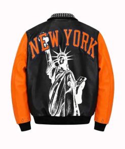 Buy New York Knicks Championship Leather Jacket