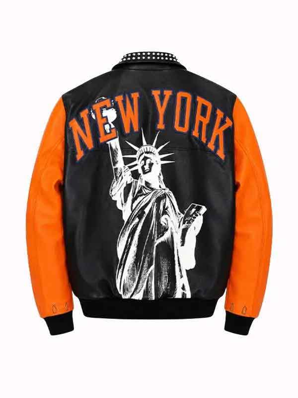 Buy New York Knicks Championship Leather Jacket