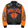 Shop New York Knicks Championship 2026 Leather Jacket