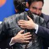 Shop New York Knicks Championship Parade Alicia Keys Pelle Pelle Black Leather Jacket
