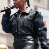 Buy Alicia Keys Pelle Pelle Black Leather Jacket