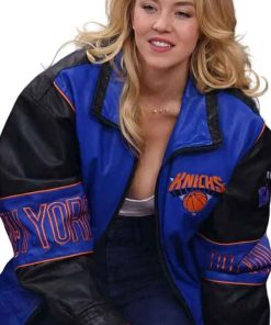 Shop Sydney Sweeney NY Knicks Finals 2026 Jacket