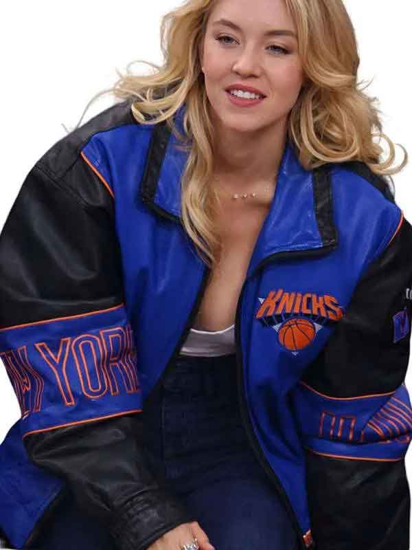 Shop Sydney Sweeney NY Knicks Finals 2026 Jacket