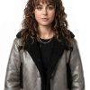 Shop Mika Abdalla Off Campus Allie Hayes Shearling Aviator Jacket