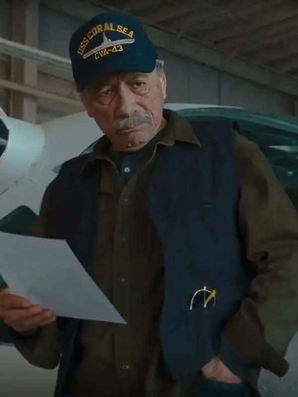 Shop Edward James Olmos Office Romance Captain Jack Cruz Vest