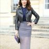 Shop Carice van Houten Black Leather Jacket