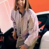 Shop Porsche Tennis Grand Prix Lga Swiatek Purple Satin Bomber Jacket
