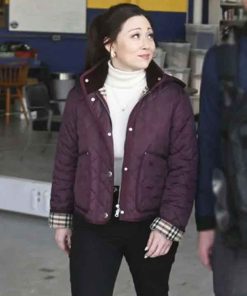 Shop Fiona Rene Tracker Reenie Greene Purple Jacket