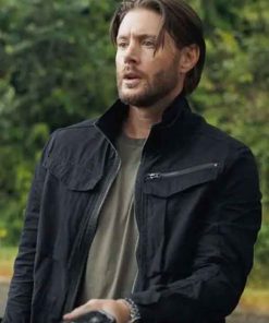 Shop Jensen Ackles Tracker Russell Shaw Cotton Jacket