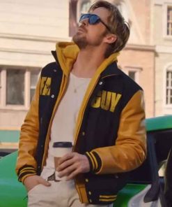 Shop Ryan Gosling The Fall Guy Varsity Jacket