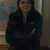 Shop Serinda Swan Reacher Karla Dixon Shearling Jacket