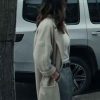 Shop Serinda Swan Reacher Karla Dixon Beige Wool Coat