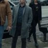 Shop David O’Donnell Reacher Grey Wool Coat