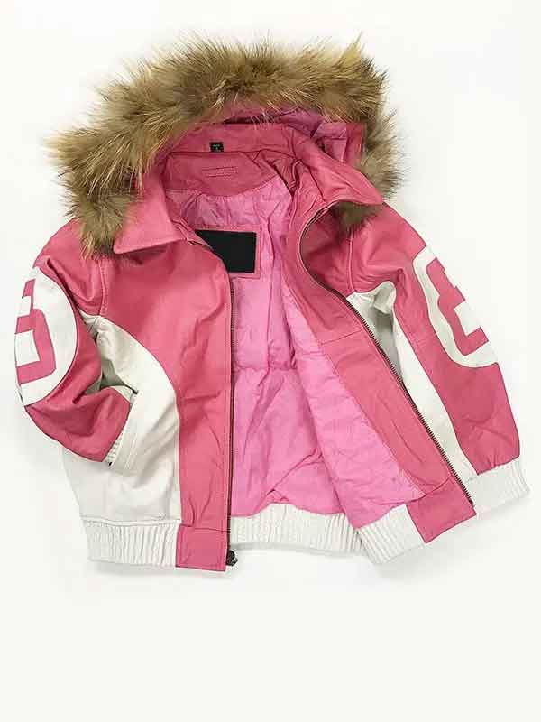 Women Pink 8 Ball Jacket