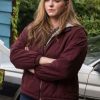 Shop Jessica Sipos Tracker Maroon Jacket