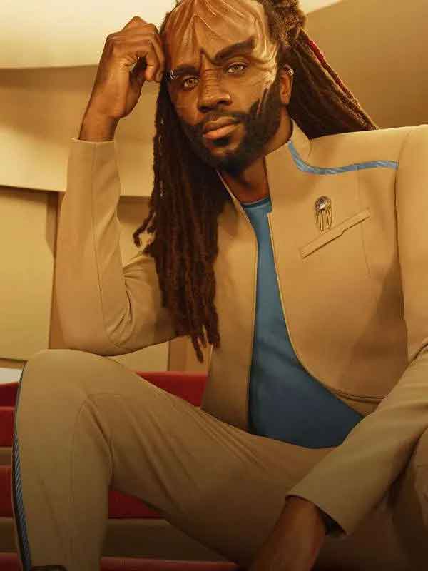 Buy Jay-Den Kraag Star Trek Starfleet Academy Karim Diane Costume Jacket