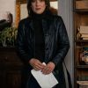 Shop Joyce Byers Stranger Things S01 Winona Ryder Leather Coat
