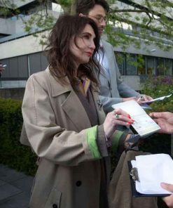 Buy Netherlands Carice van Houten Beige Cotton Long Coat