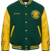Shop Drake-Don-Bosco-Eagles-Varsity-Bomber-Jacket