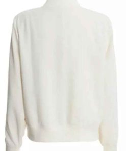 Shop Women White Bomber Jacket