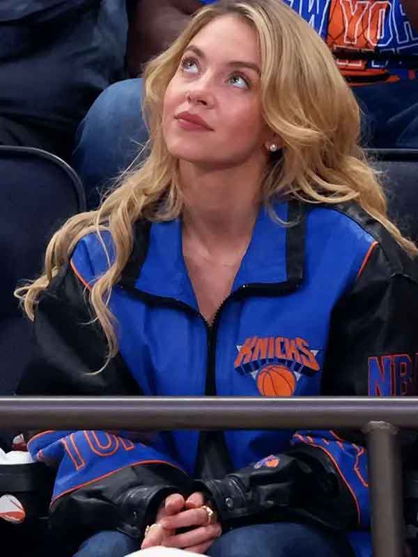 Buy New York Knicks Finals Champions Sydney Sweeney Leather Jacket