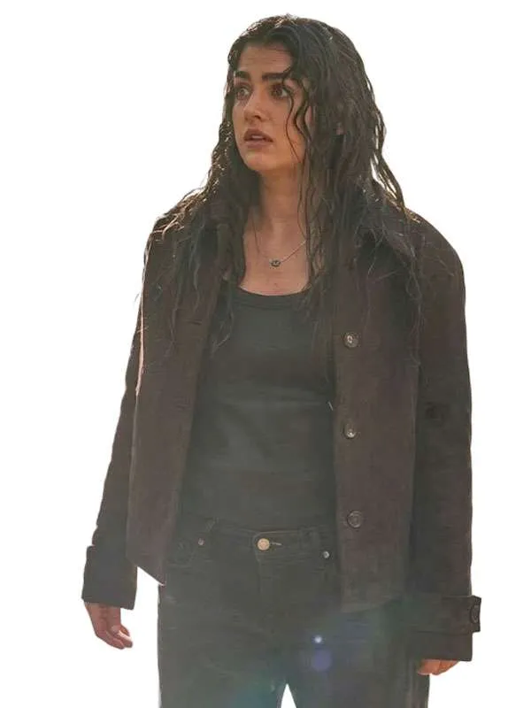 Shop The Way Home S04 Alice Dhawan Brown Wool Jacket